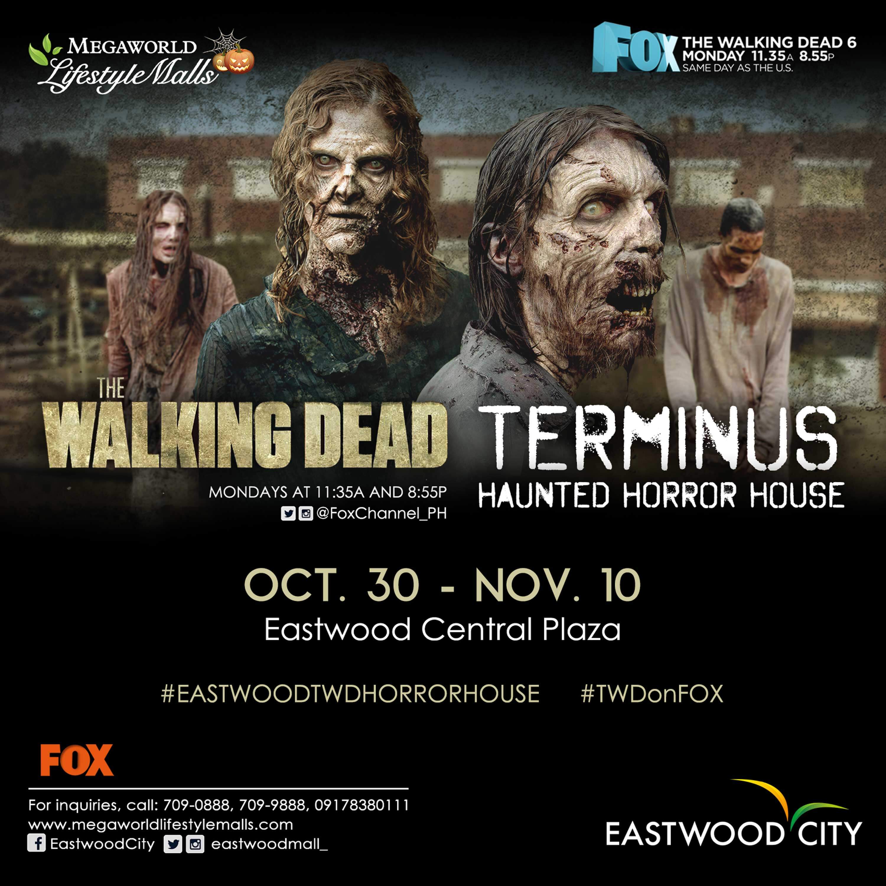 Conquer, Survive Eastwood City’s ‘The Walking Dead: Terminus Haunted Horror House’