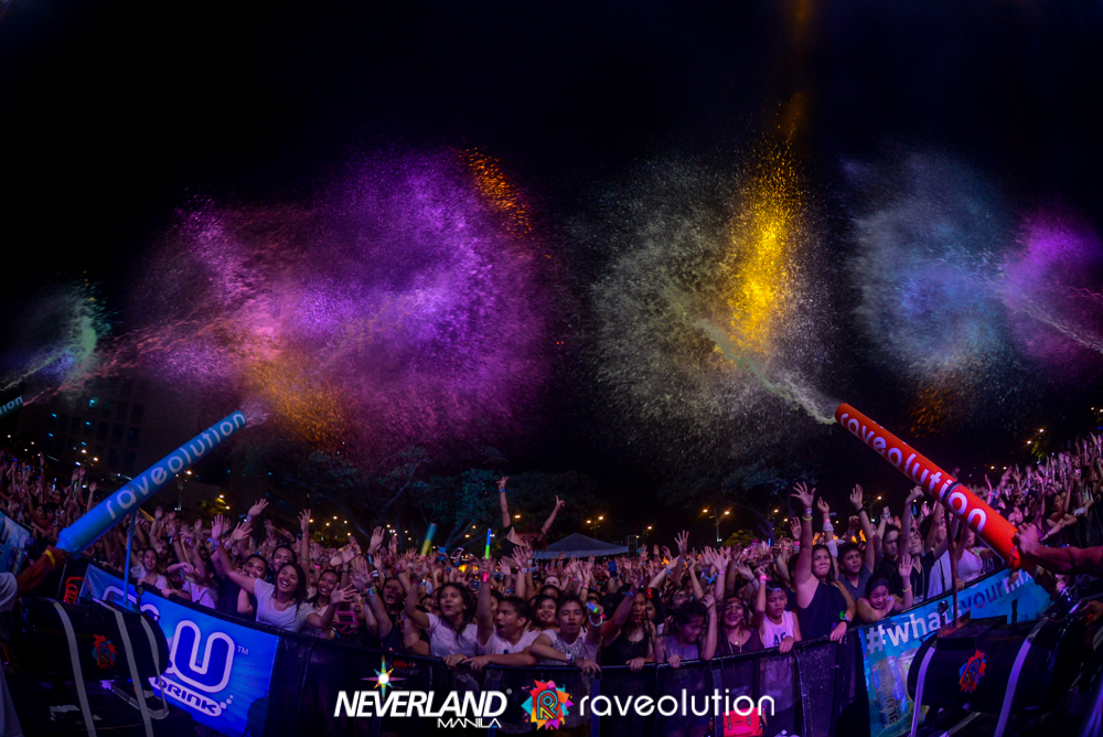 Neverland x Raveolution: A Night of Color and Music
