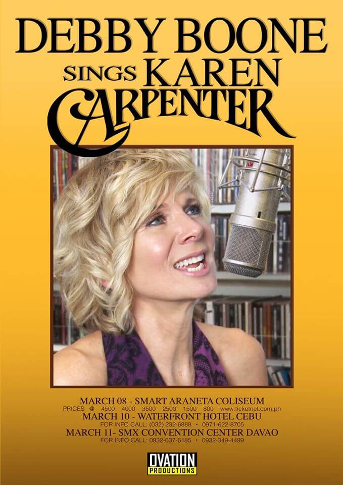 Debby Boone Sings Karen Carpenter at the Big Dome on March 8