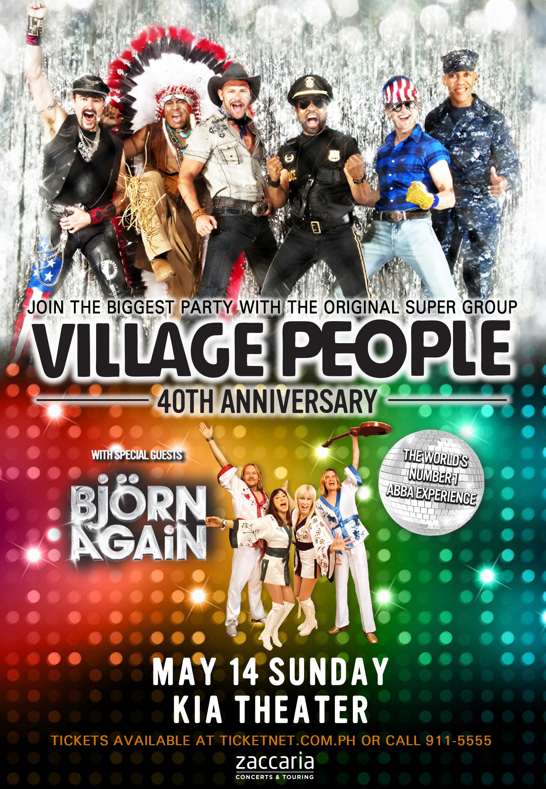 Village People Coming to Manila for Their 40th Anniversary