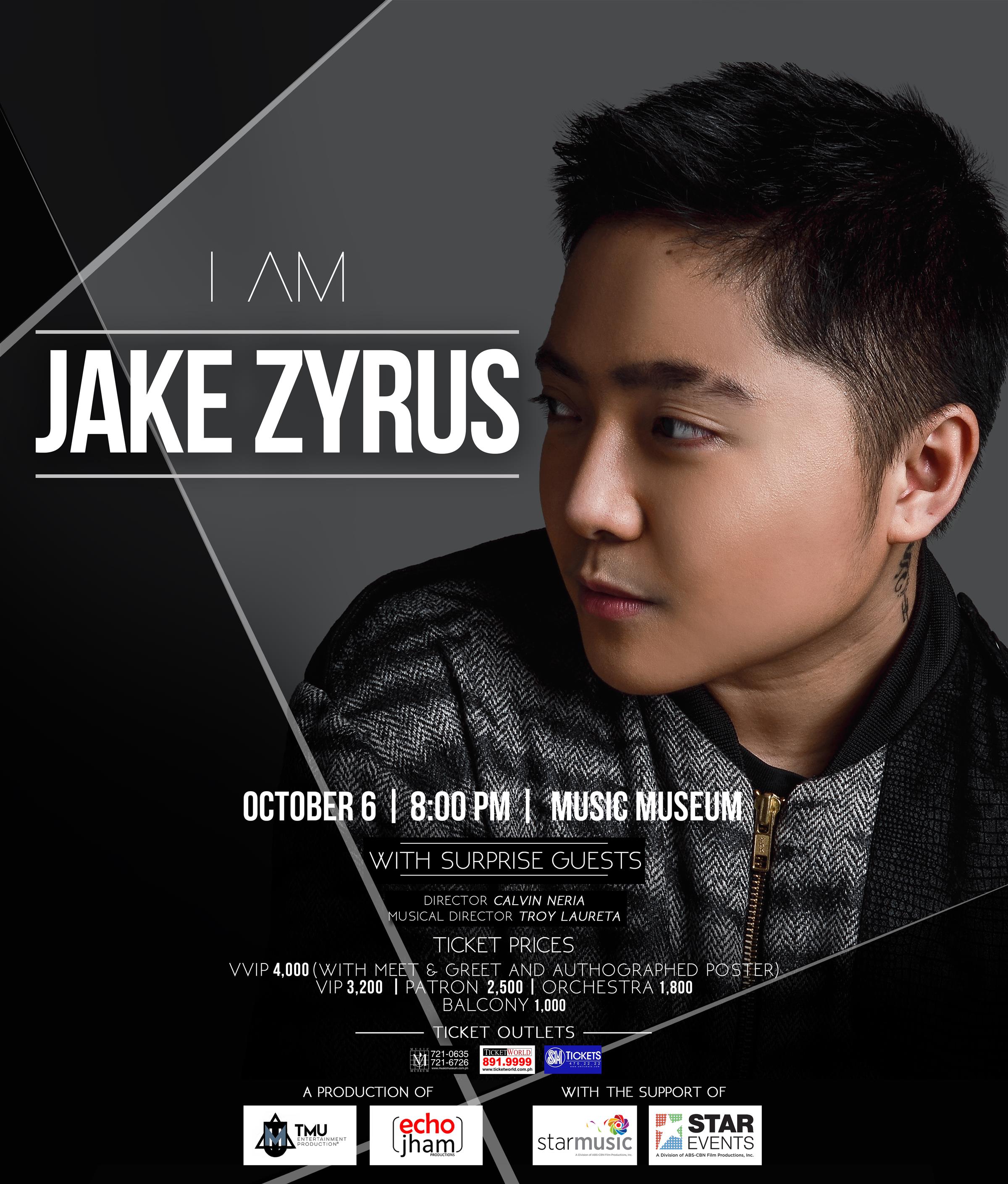 Jake Zyrus “Excited” for First Concert