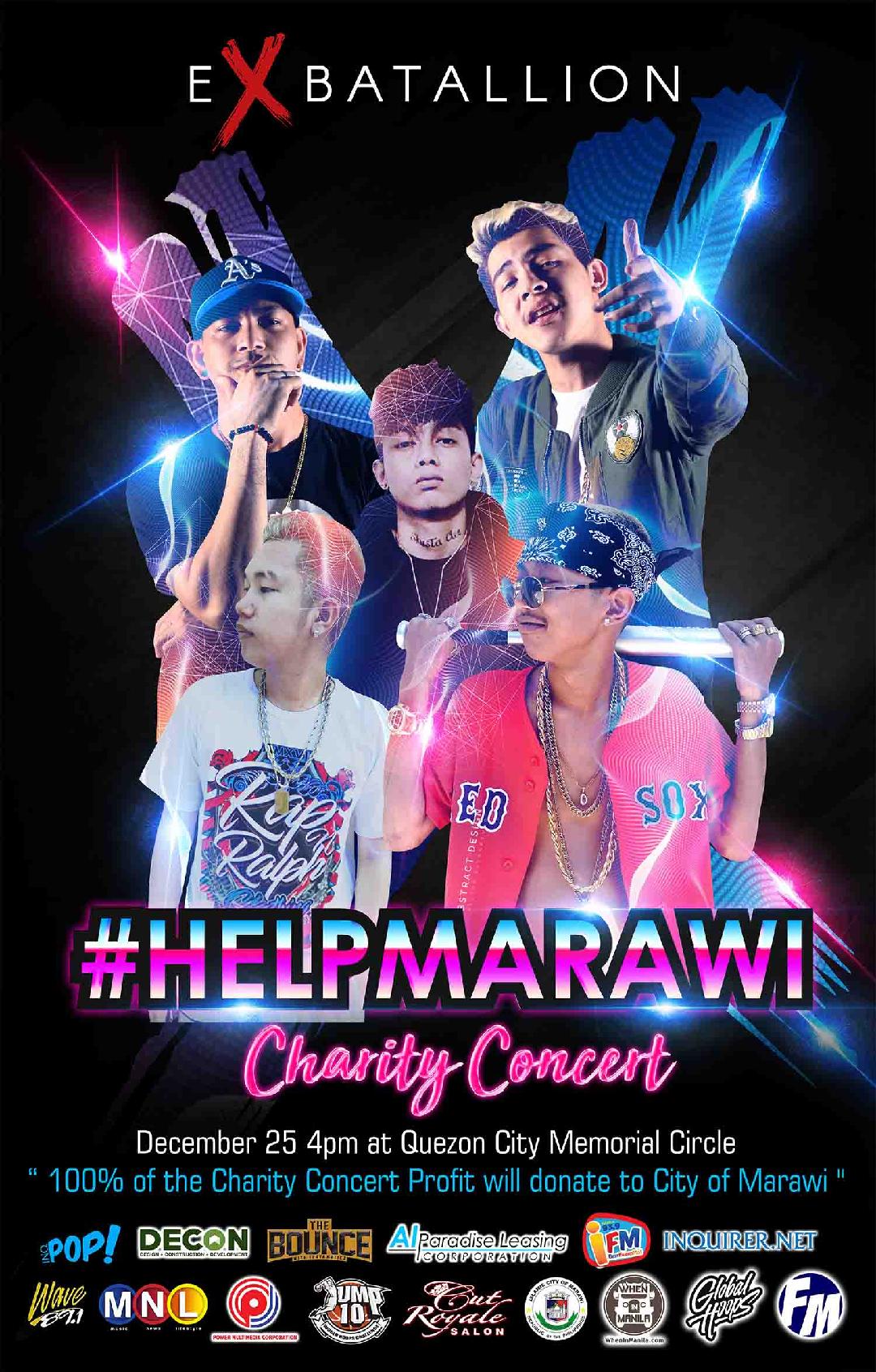 #HelpMarawi: A Christmas Day Charity Concert for Residents of Marawi City