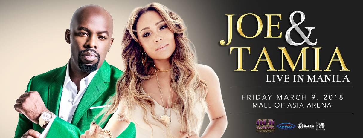 R&B Singers Joe and Tamia to Perform in Manila