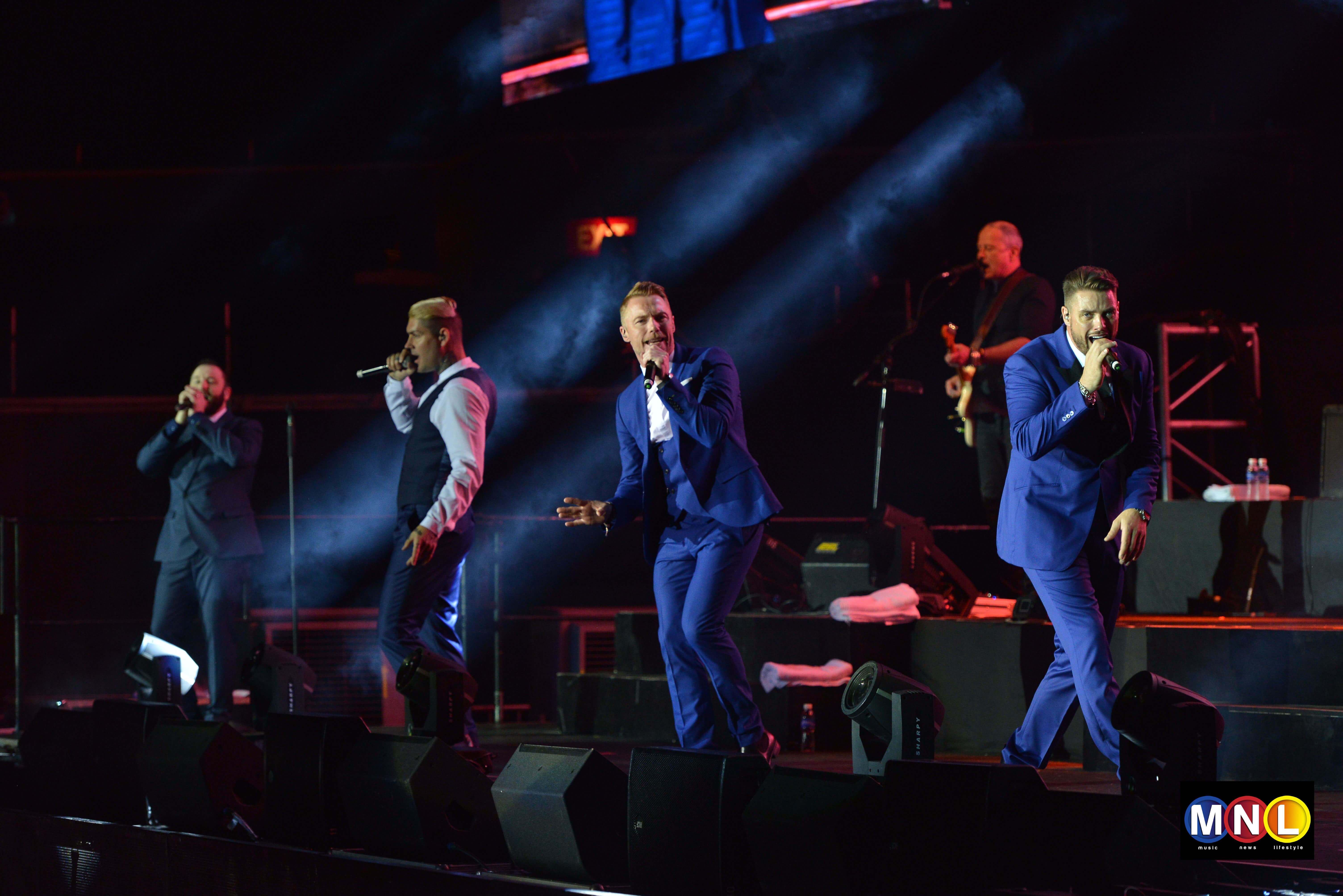 Boyzone Back in Manila for Farewell Tour on August 26