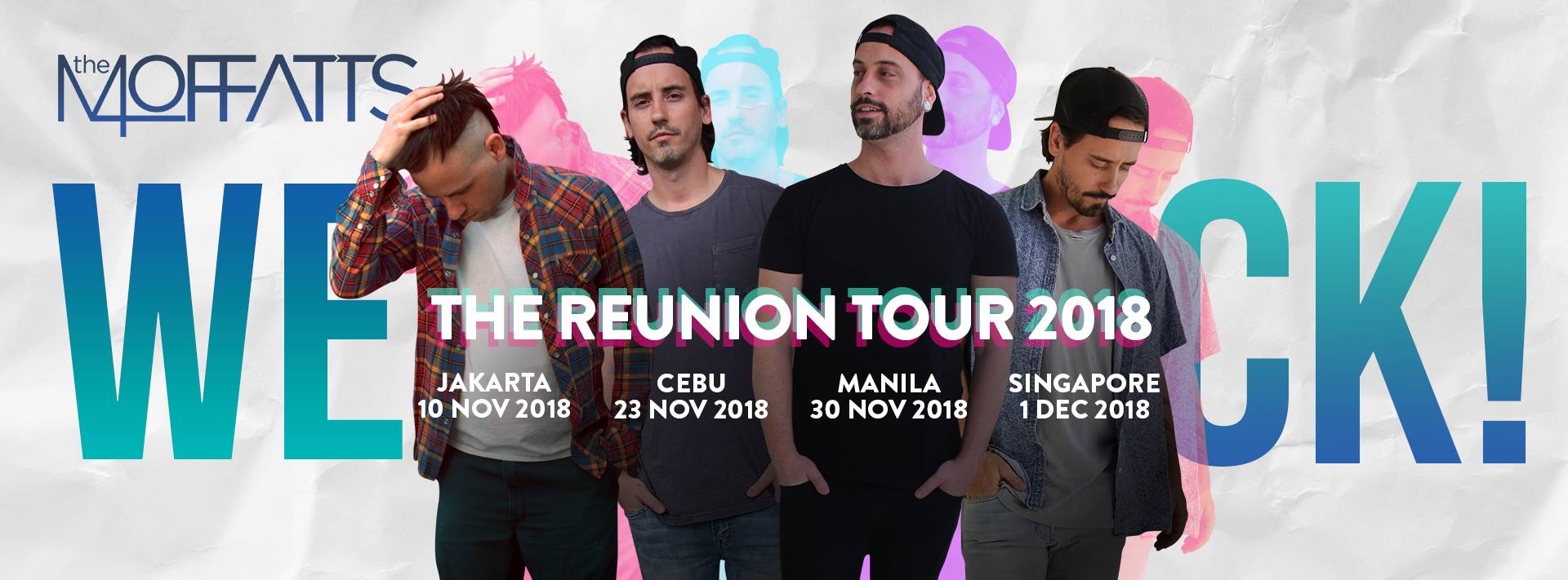 The Moffatts to Perform in Manila and Cebu in November