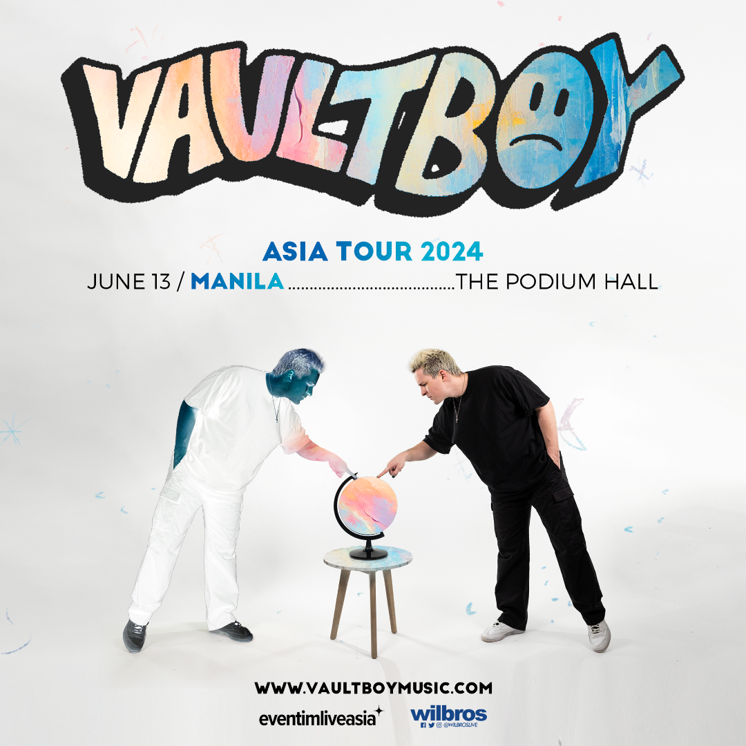 Vaultboy is Coming to Manila on June 13 at The Podium Hall for One Night Only